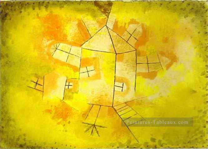 Maison tournante Paul Klee Peintures à l'huile